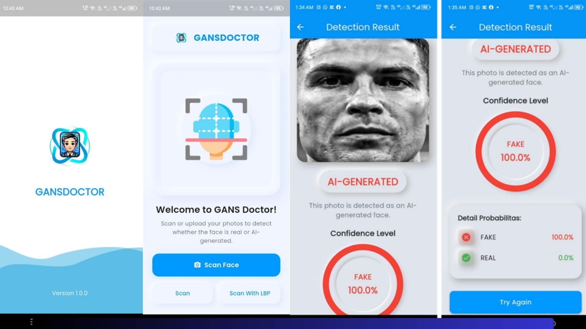 GansDoctor - Deepfake Detector